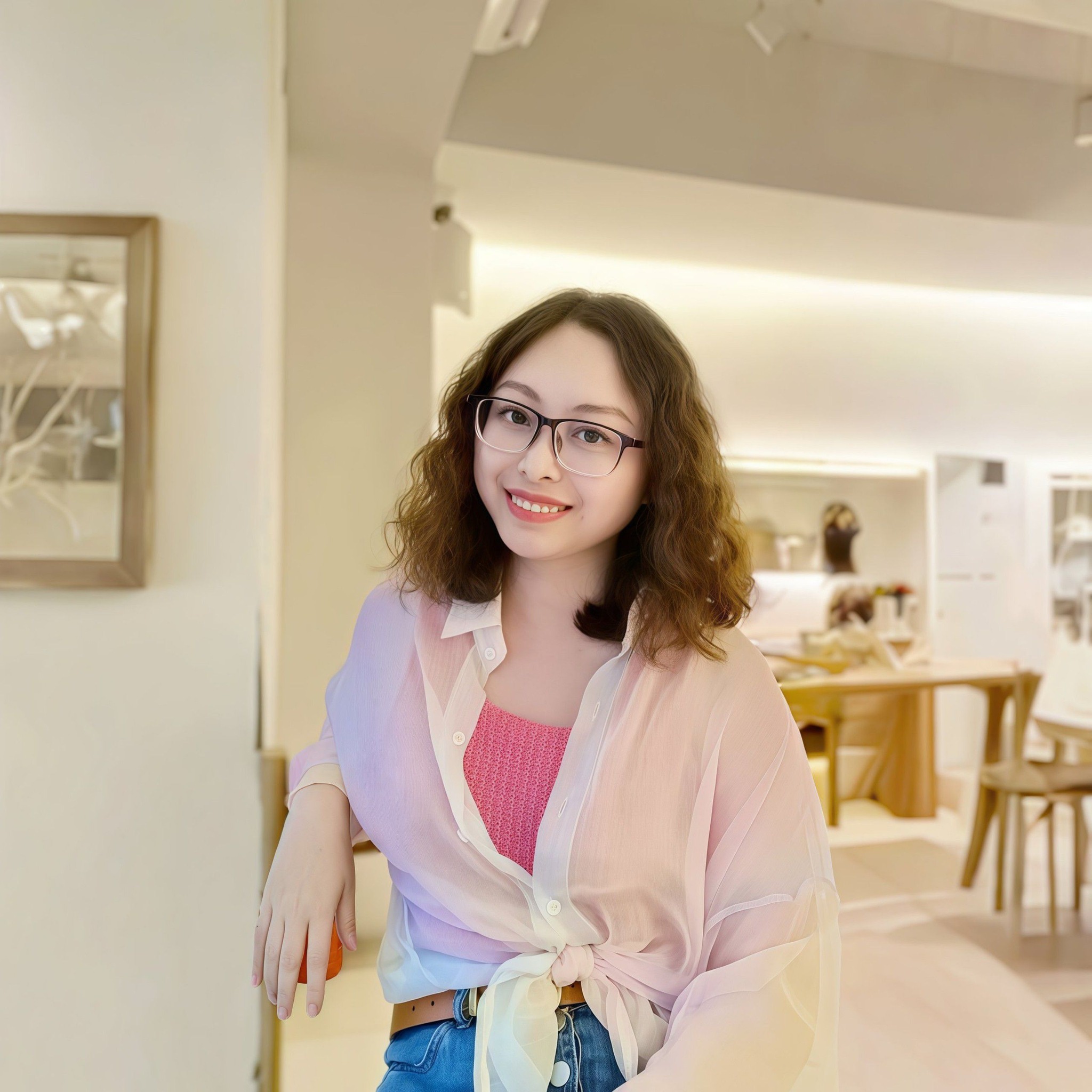 Bùi Minh Trang đang làm việc
